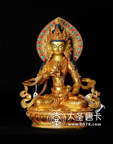 金剛薩埵鎏金23cm