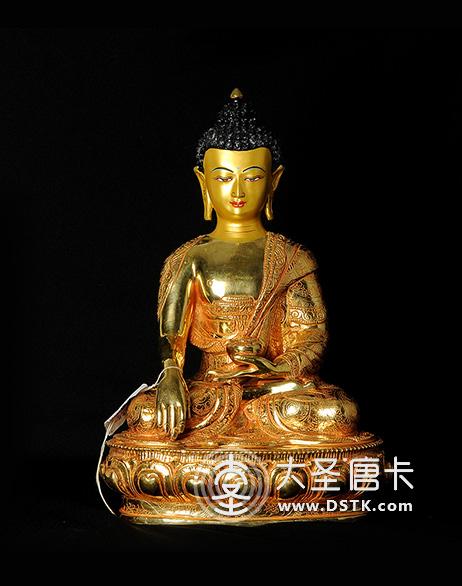 釋迦牟尼紫銅33cm