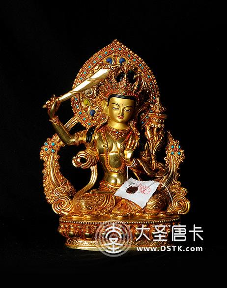 文殊菩薩背光23cm