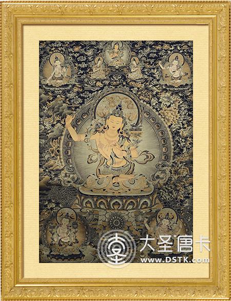 文殊菩薩熱貢黑金