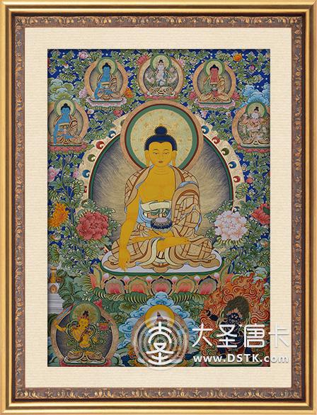 釋迦牟尼佛熱貢彩唐