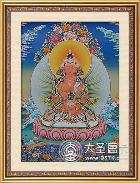 長壽佛熱貢彩唐