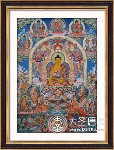 釋迦牟尼佛熱貢彩唐