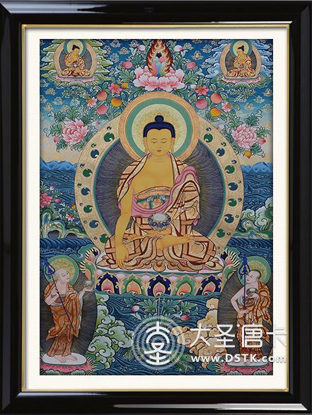 釋迦牟尼熱貢彩唐