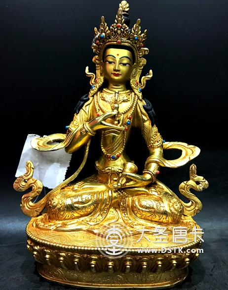 金剛薩埵鎏金23cm