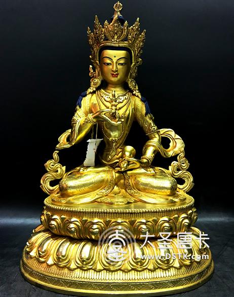 金剛薩埵鎏金36cm