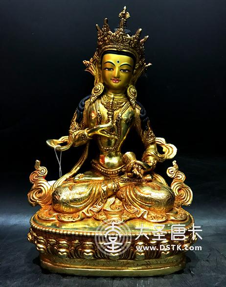 金剛薩埵鎏金23cm