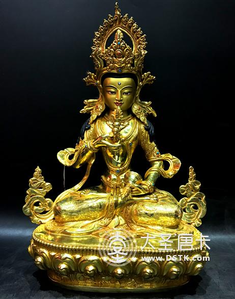 金剛薩埵鎏金36cm