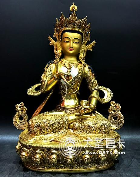 金剛薩埵鎏金36cm