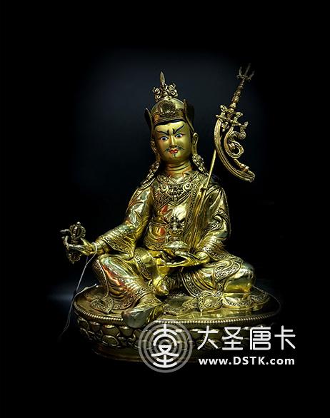 蓮花生大師鎏金36cm