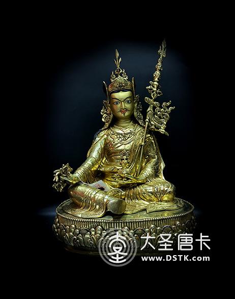 蓮花生大師鎏金56cm