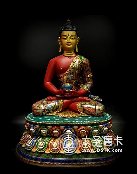 阿彌陀佛彩繪33cm