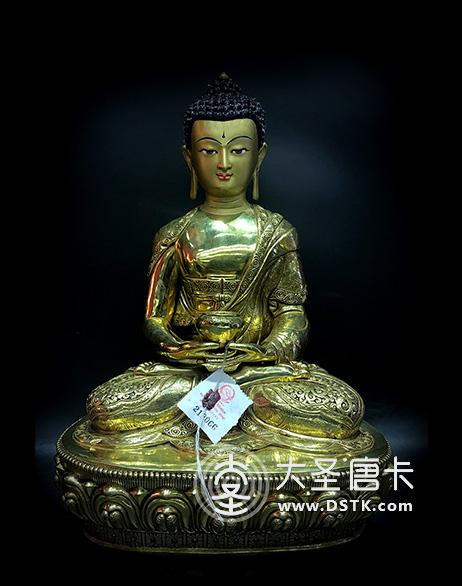 阿彌陀佛鎏金38cm