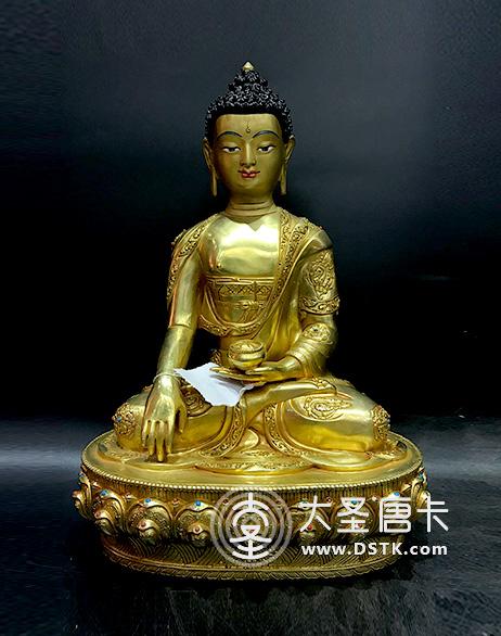 釋迦牟尼佛鎏金33cm