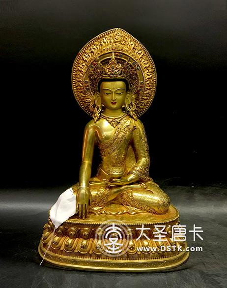 釋迦牟尼佛鎏金35cm