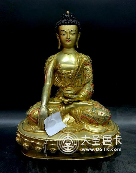 釋迦牟尼佛鎏金33cm