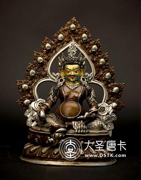 黃財神紫銅一尺