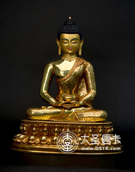 阿彌陀佛鎏金49cm