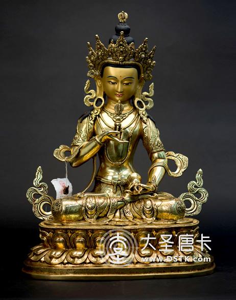 金剛薩埵鎏金45cm