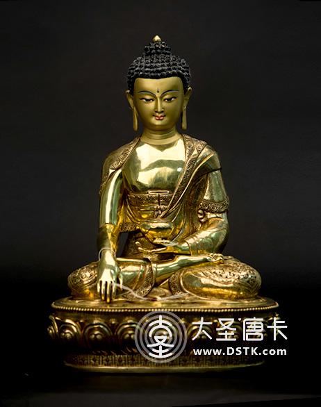 釋迦牟尼佛鎏金40cm