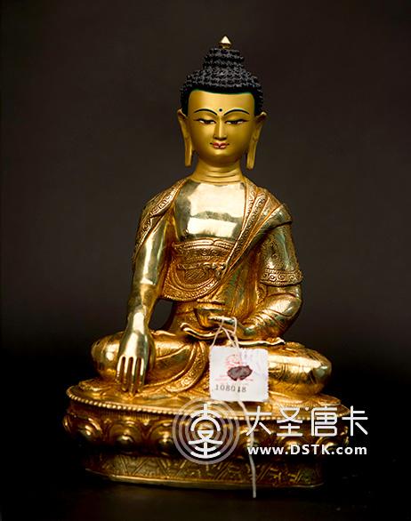 釋迦牟尼鎏金33cm