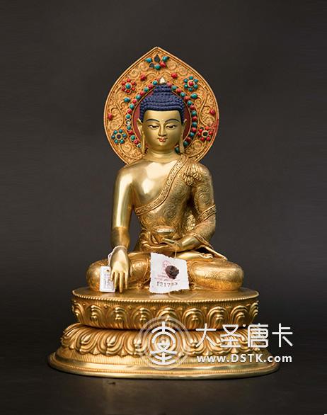 釋迦牟尼佛鎏金33cm