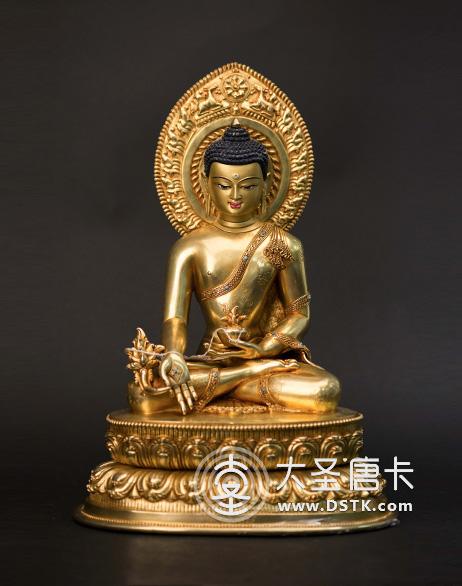 釋迦牟尼鎏金35cm