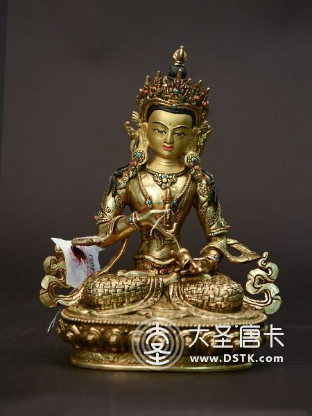 金剛薩埵鎏金23cm