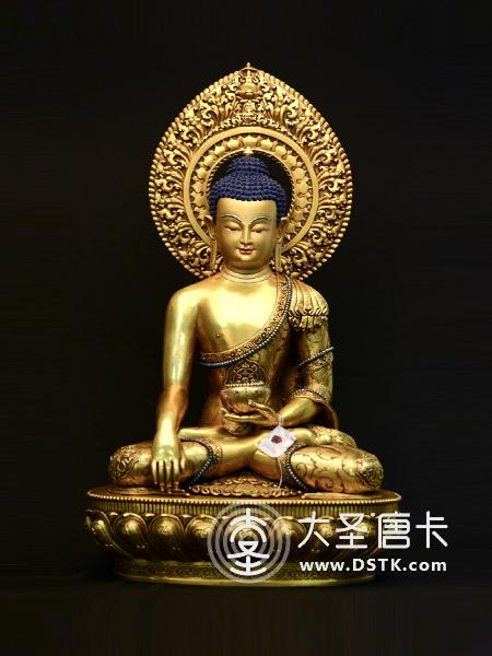 釋迦牟尼佛鎏金76cm