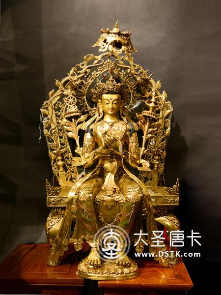 彌勒佛鎏金精品80cm