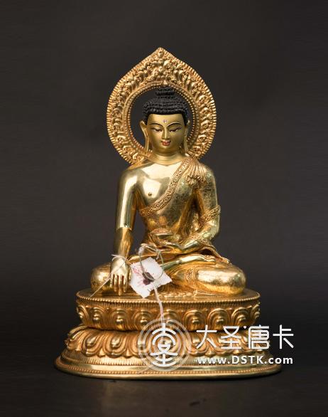 釋迦牟尼佛鎏金33cm