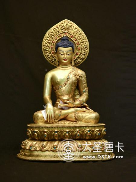 釋迦牟尼佛背光37cm