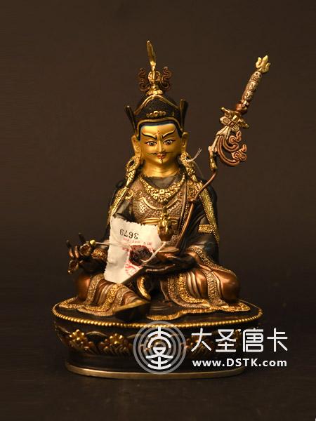 蓮花生大師紫銅（23cm）