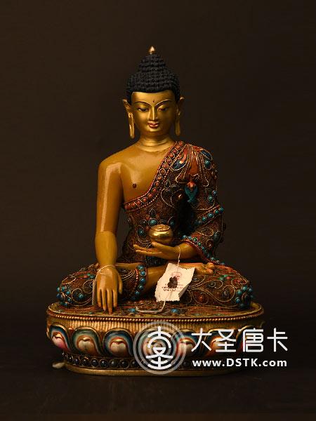 釋迦牟尼佛掐絲36cm