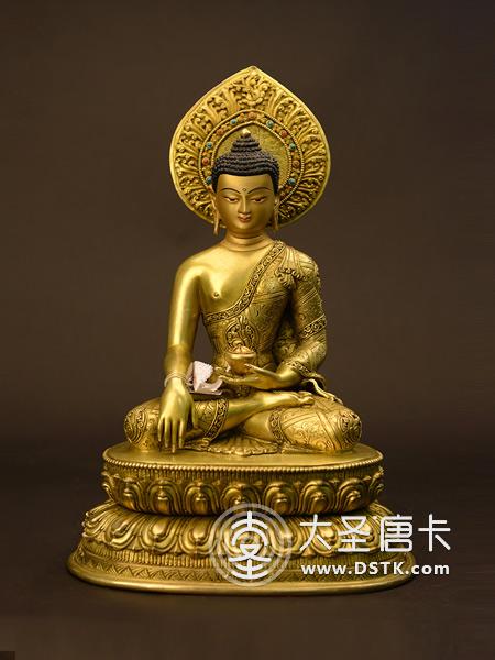 釋迦牟尼佛鎏金40cm