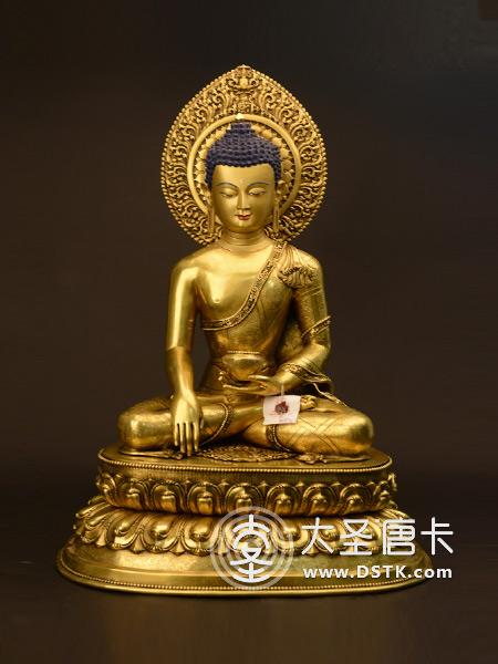 釋迦牟尼佛鎏金60cm