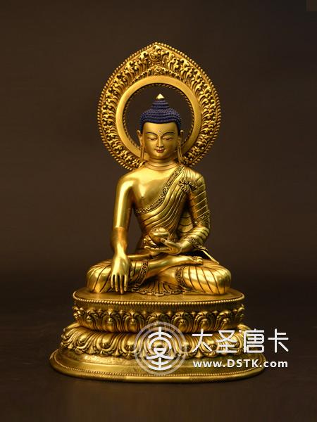 釋迦牟尼佛鎏金40cm