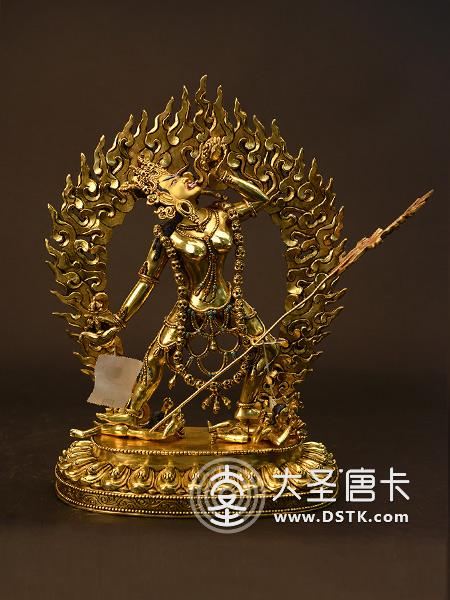 空行母鎏金40cm