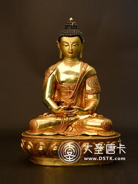 阿彌陀佛鎏金45cm