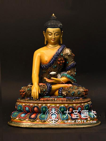 釋迦牟尼佛掐絲40cm