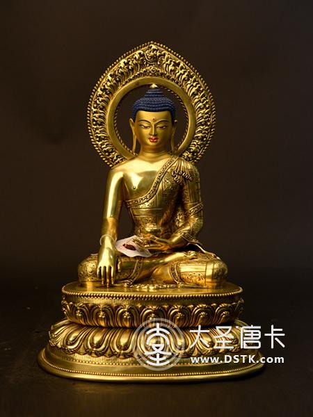 釋迦牟尼佛鎏金37cm