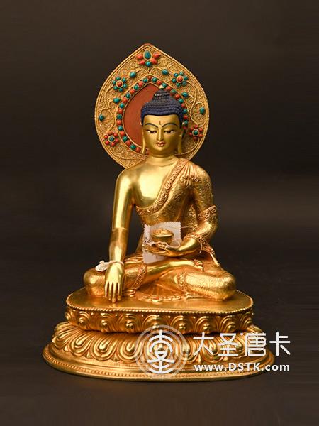 釋迦牟尼佛背光33cm