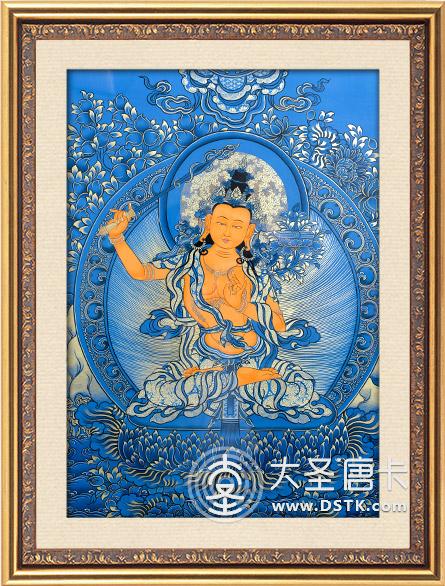 藍唐文殊菩薩