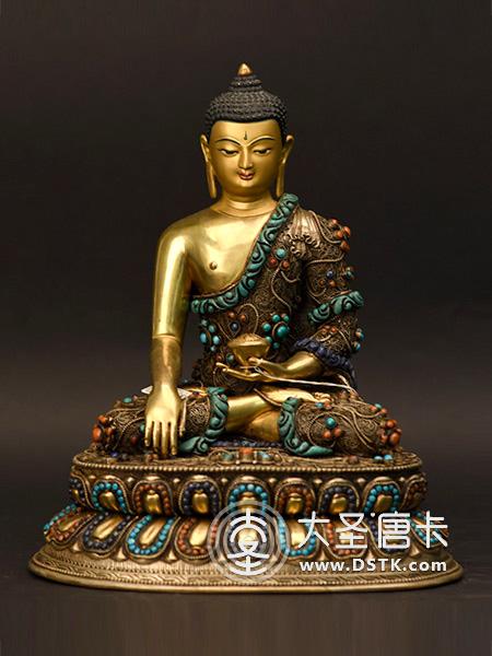 釋迦牟尼佛掐絲33cm