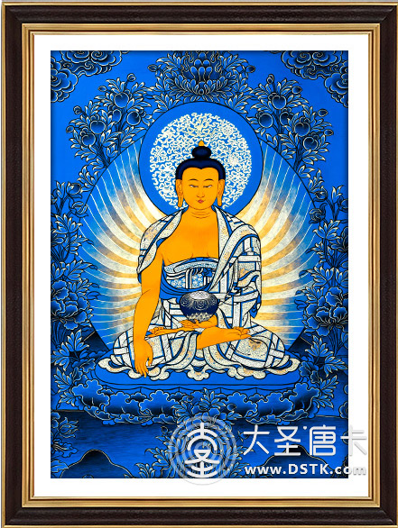 藍唐釋迦牟尼佛