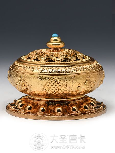 吉祥八寶熏香爐（贈品）