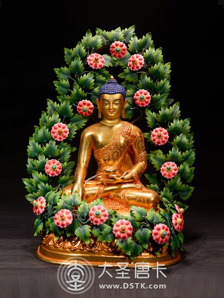 借花獻佛（釋迦牟尼）40cm