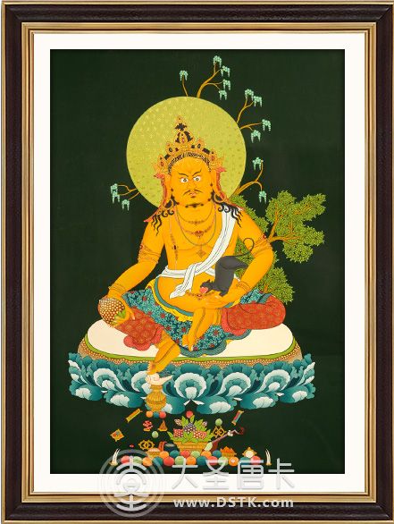 黃財神綠唐尼泊爾