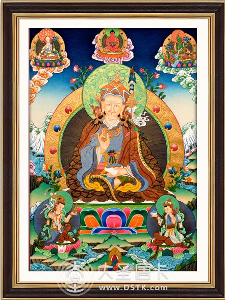 蓮花生大師彩唐卡