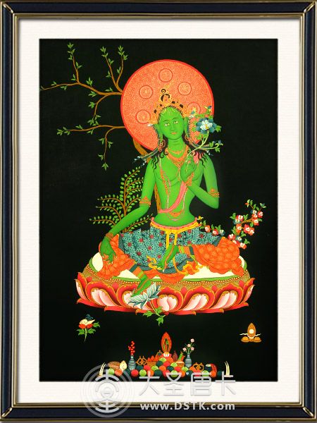 綠度母綠唐尼泊爾